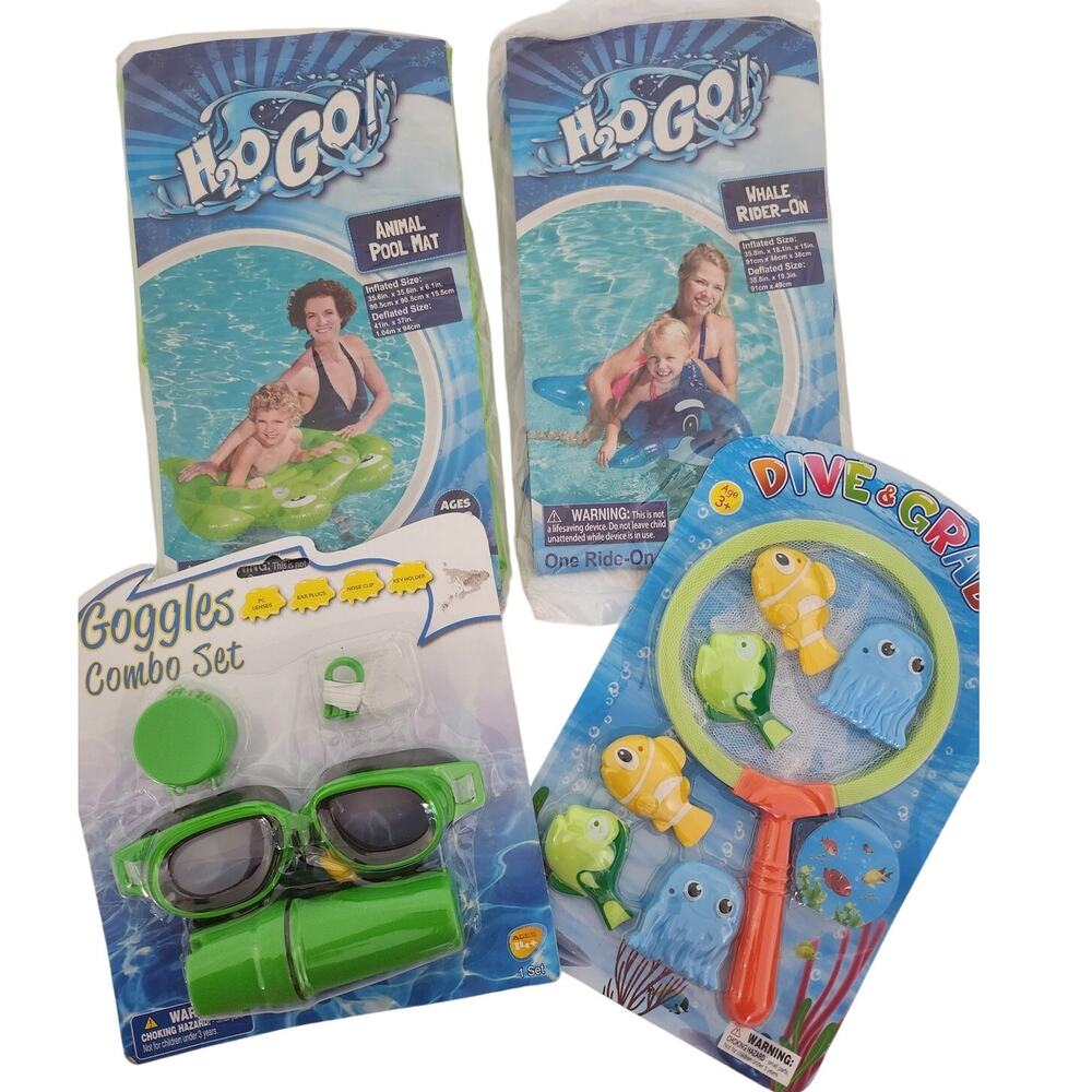 New Pool inflatable and fishing game